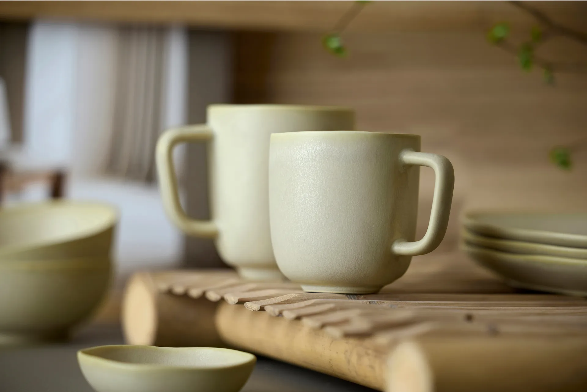 Shoku caneca 33 cl, Bege Villa Collection