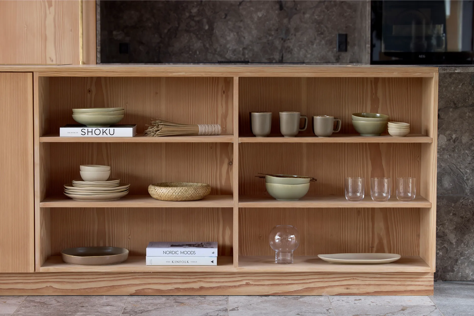 Shoku caneca 33 cl, Castanho quente Villa Collection