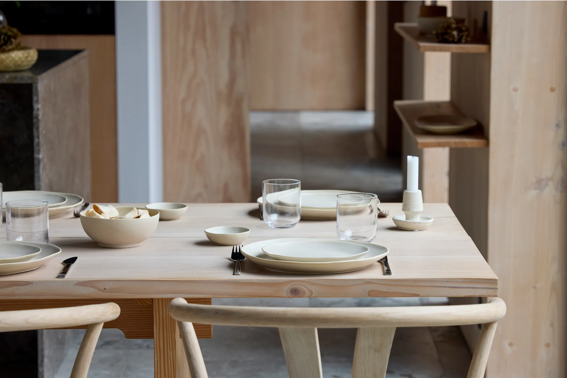 Shoku prato Ø27 cm, Bege Villa Collection