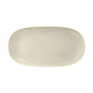 Shoku prato de servir 18x34 cm - Bege - Villa Collection