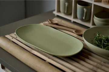Shoku prato de servir 18x34 cm - Verde puro - Villa Collection