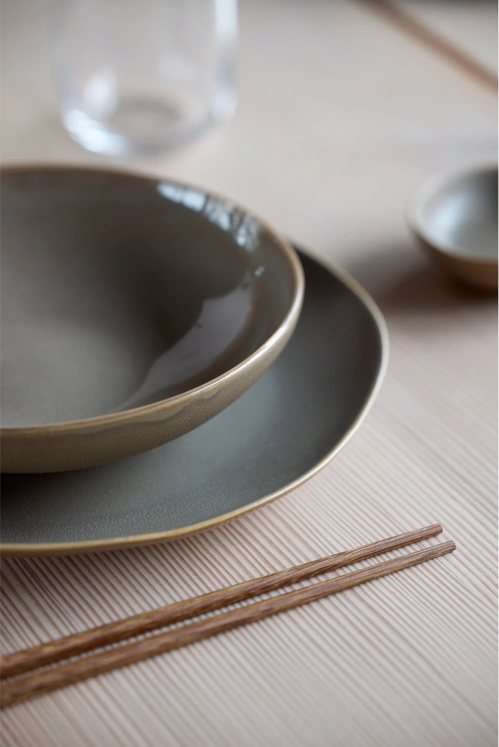 Shoku tigela Ø23 cm, Castanho quente Villa Collection