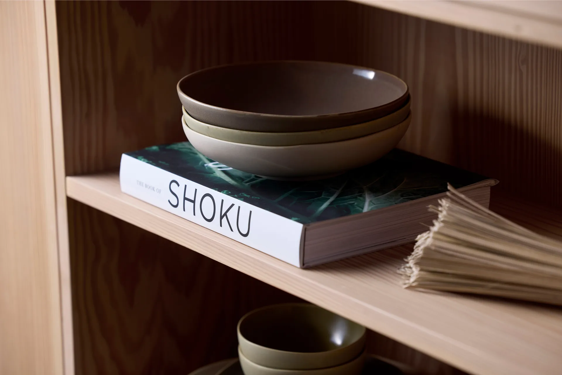 Shoku tigela de massa Ø21 cm, Bege Villa Collection