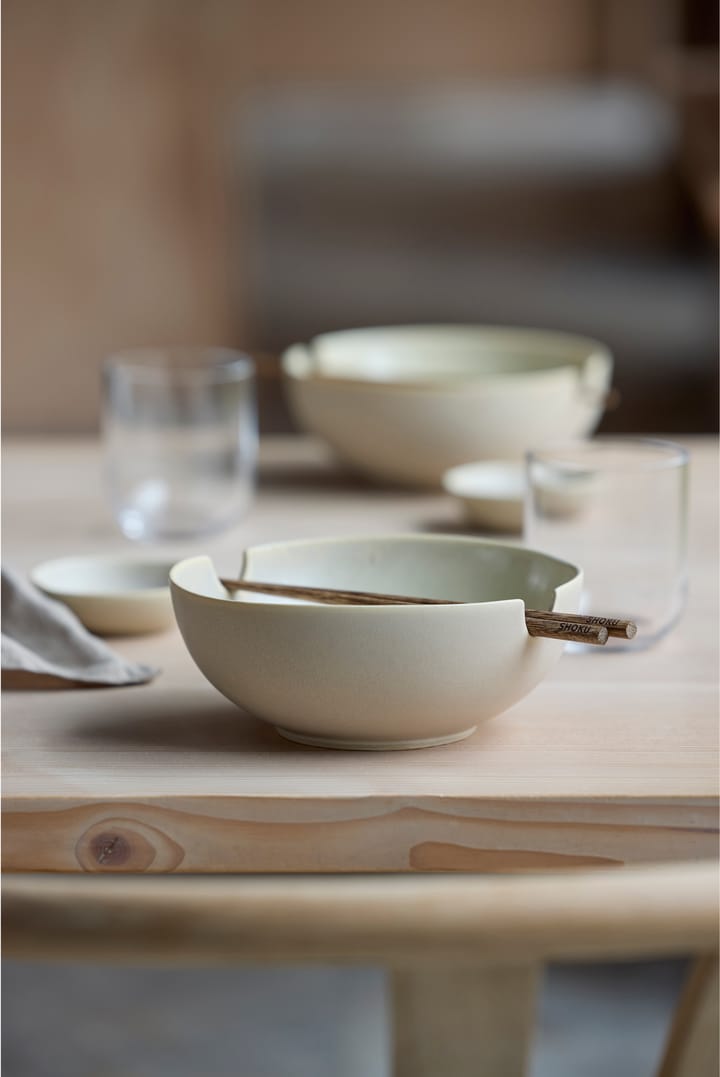 Shoku tigela de ramen Ø18,5 cm, Bege Villa Collection
