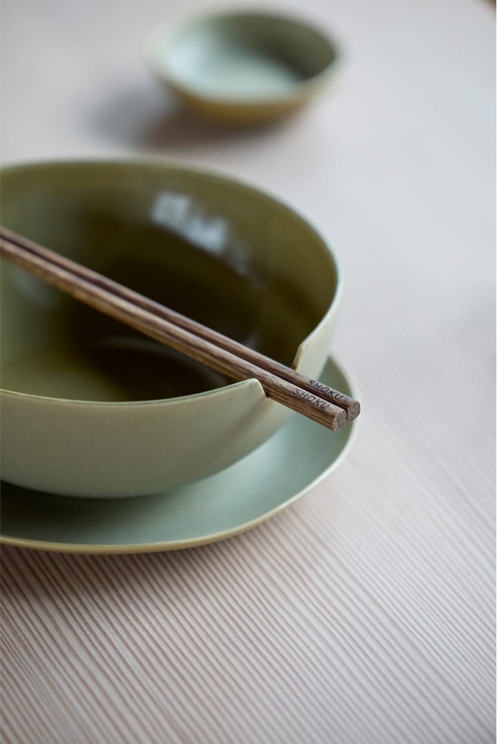Shoku tigela de ramen Ø18,5 cm, Verde puro Villa Collection