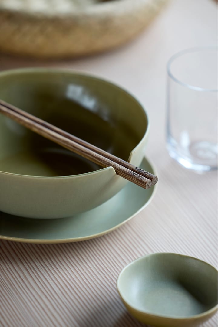 Shoku tigela de ramen Ø18,5 cm, Verde puro Villa Collection