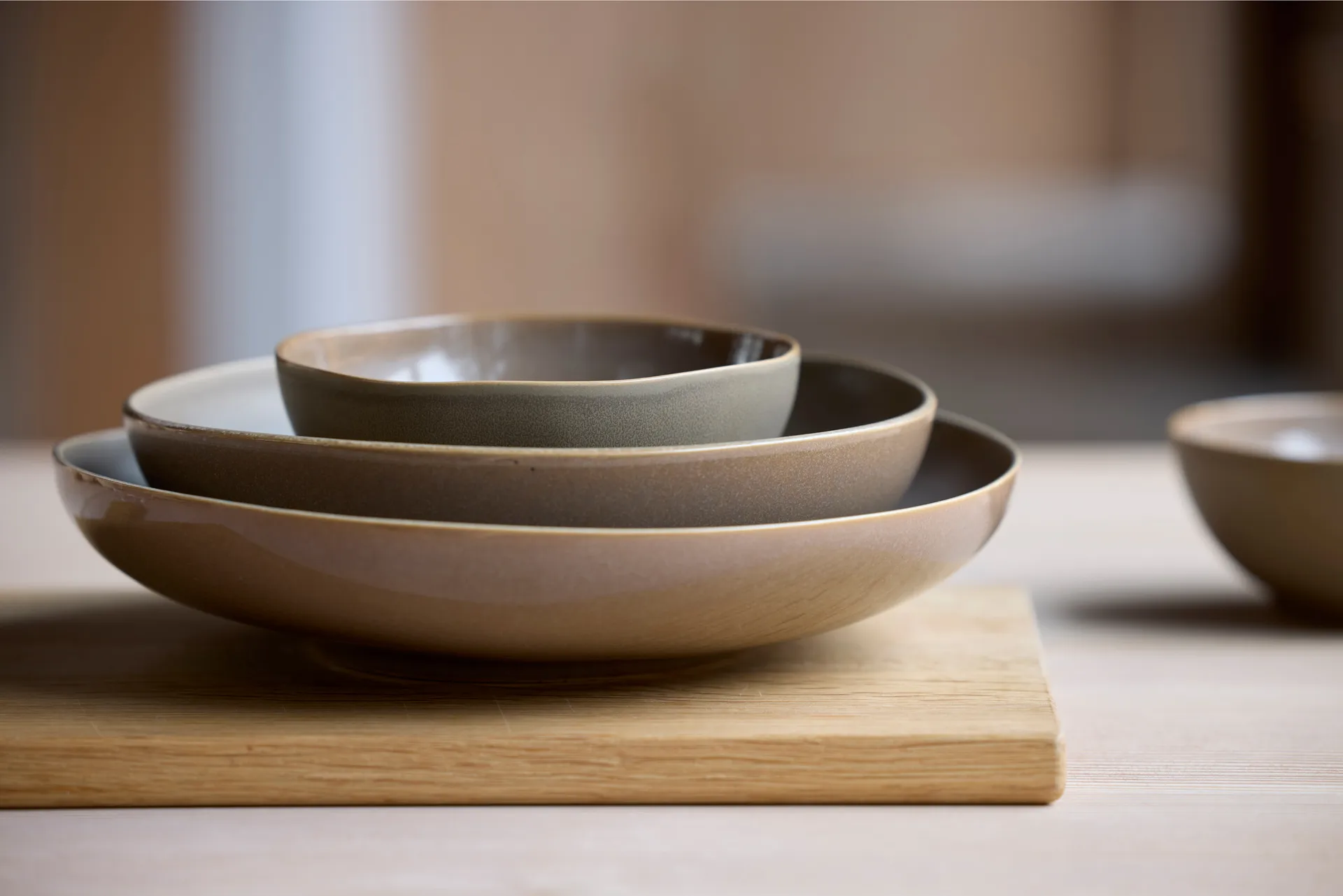 Shoku tigela de salada Ø28 cm, Castanho quente Villa Collection