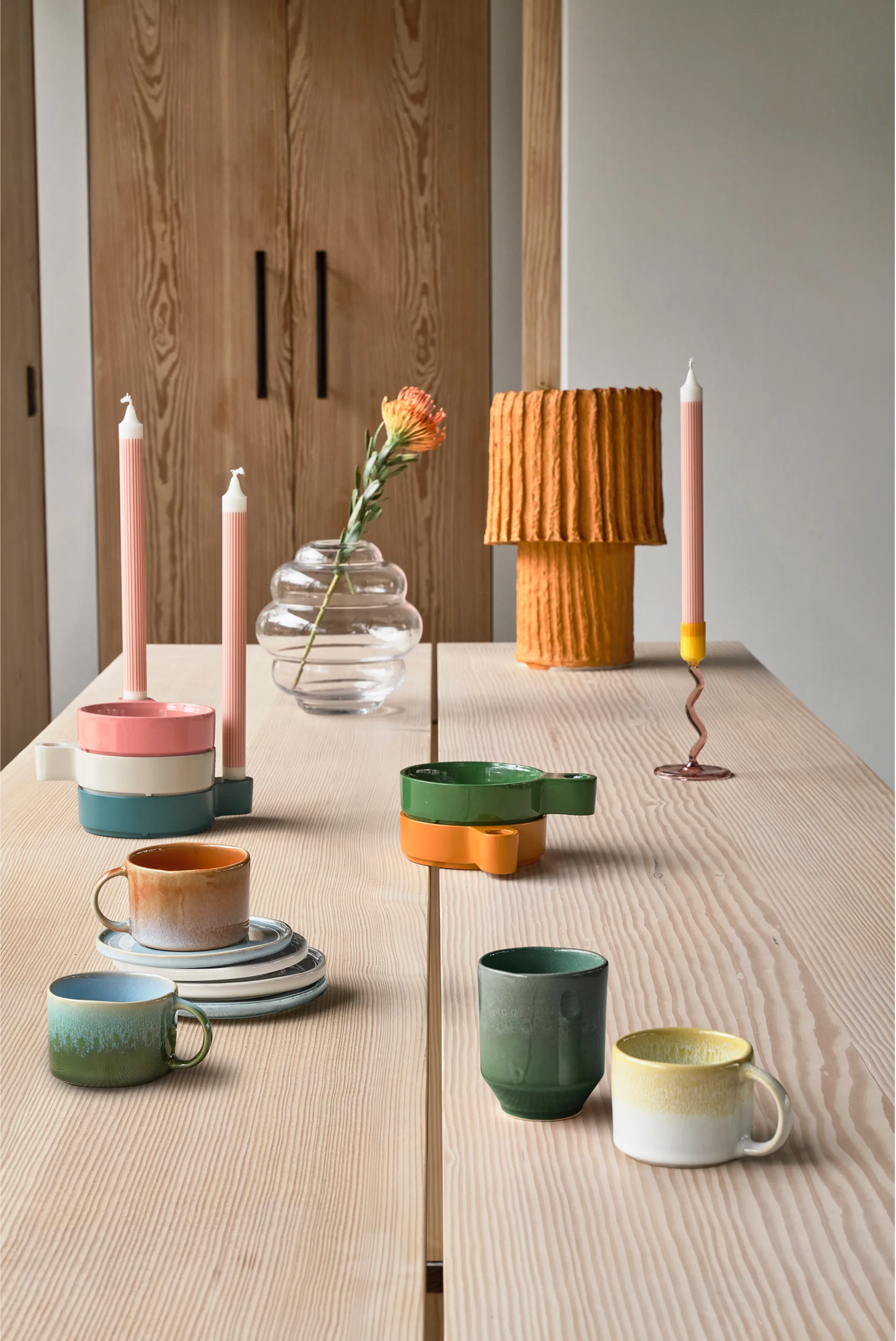 Styles caneca 18 cl 2 un., Black-blue Villa Collection