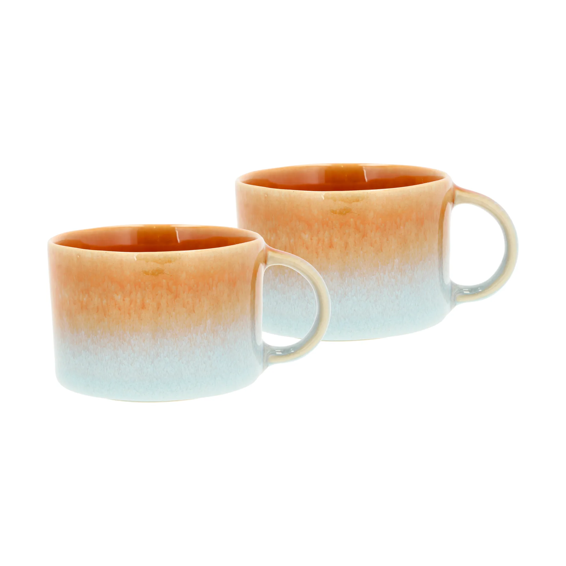 Styles chávenas com asa 16 cl 2 un, Blue-amber Villa Collection