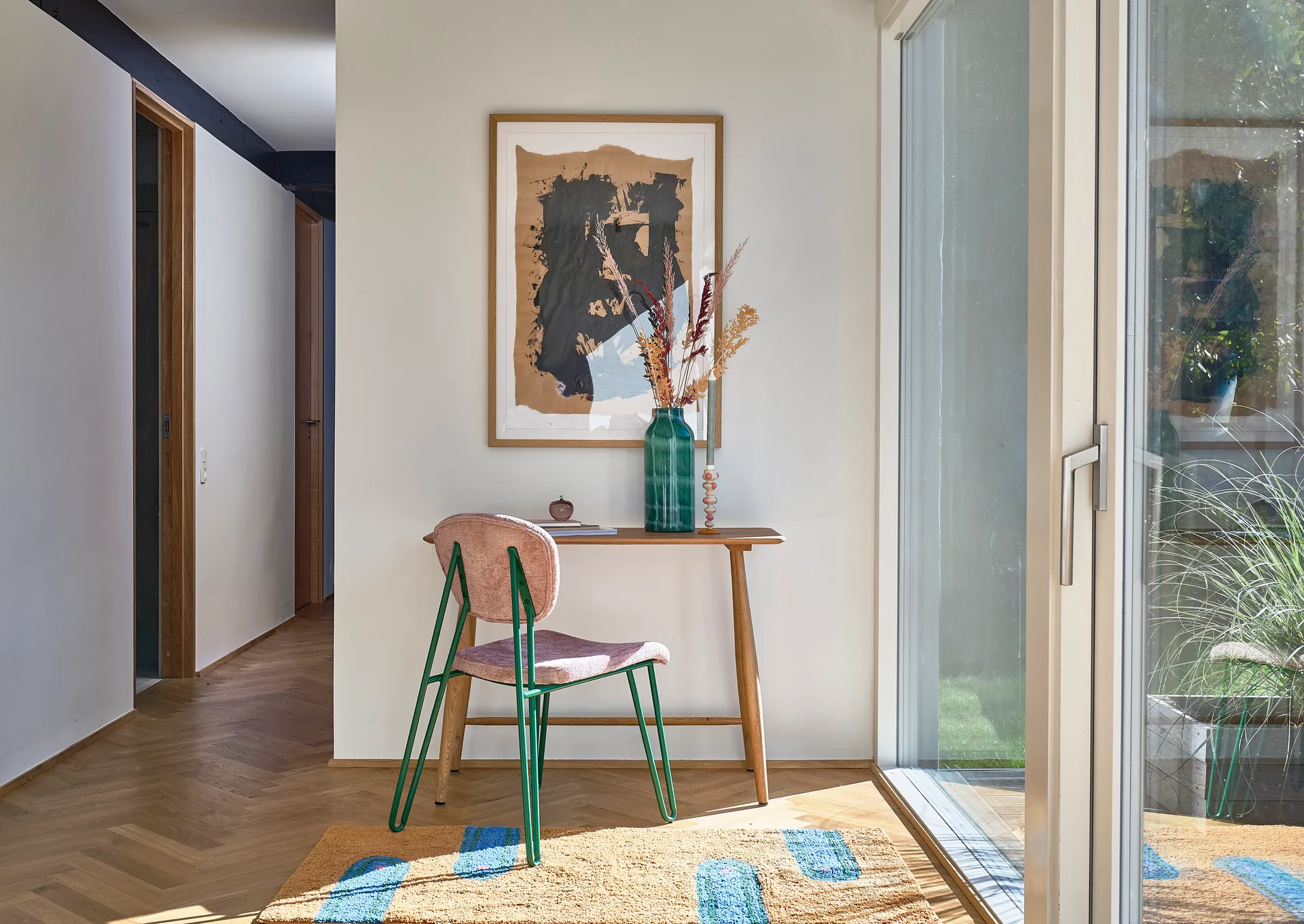 Styles vaso Ø14.5x36 cm, Verde Villa Collection