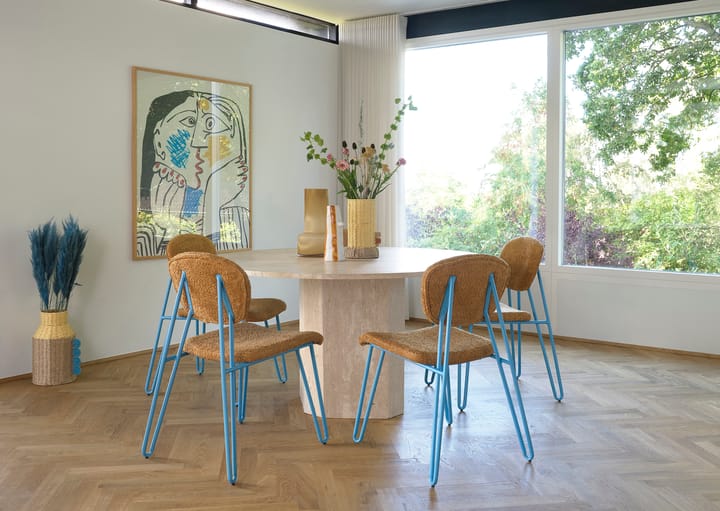 Styles vaso com bico e pestanas 34 cm, Marrom Villa Collection