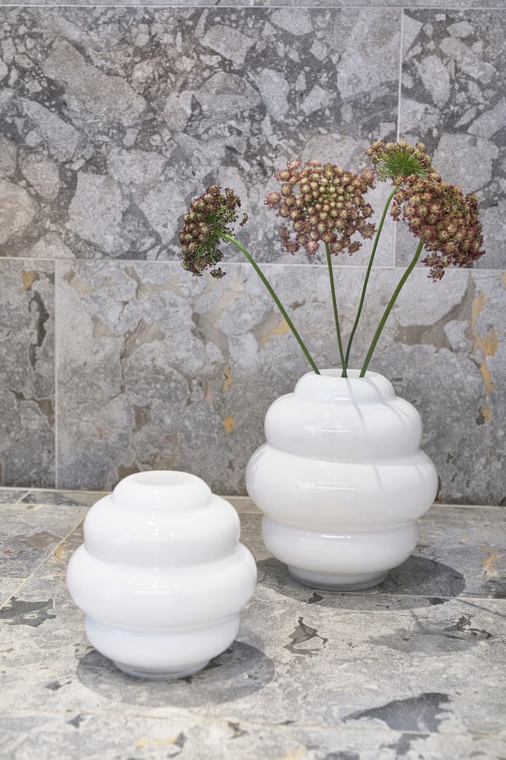 Vaso Bubble Ø25 cm, Branco  Villa Collection