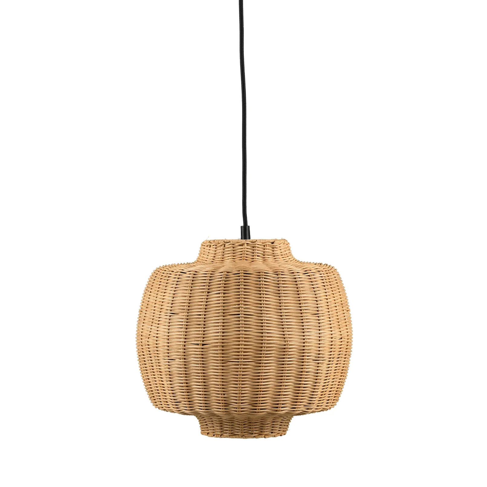 Vilna candeeiro suspenso natural vime, Ø30 cm Villa Collection