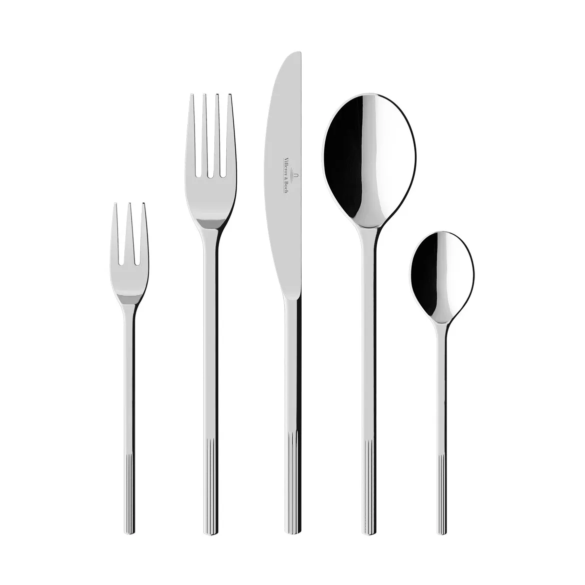 Afina conjunto de talheres, Aço inoxidável, 30 peças Villeroy & Boch