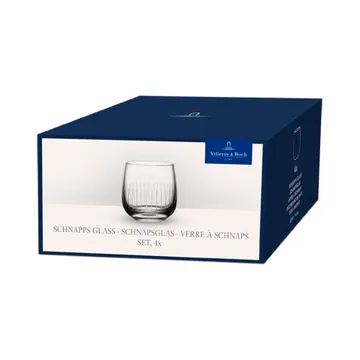 Afina copo de shot - Transparente, 4 cl, pack de 4 - Villeroy & Boch