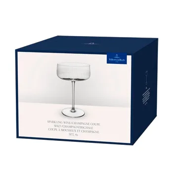 Afina taça coupe de champanhe - Transparente, 12 cl, pack de 4 - Villeroy & Boch