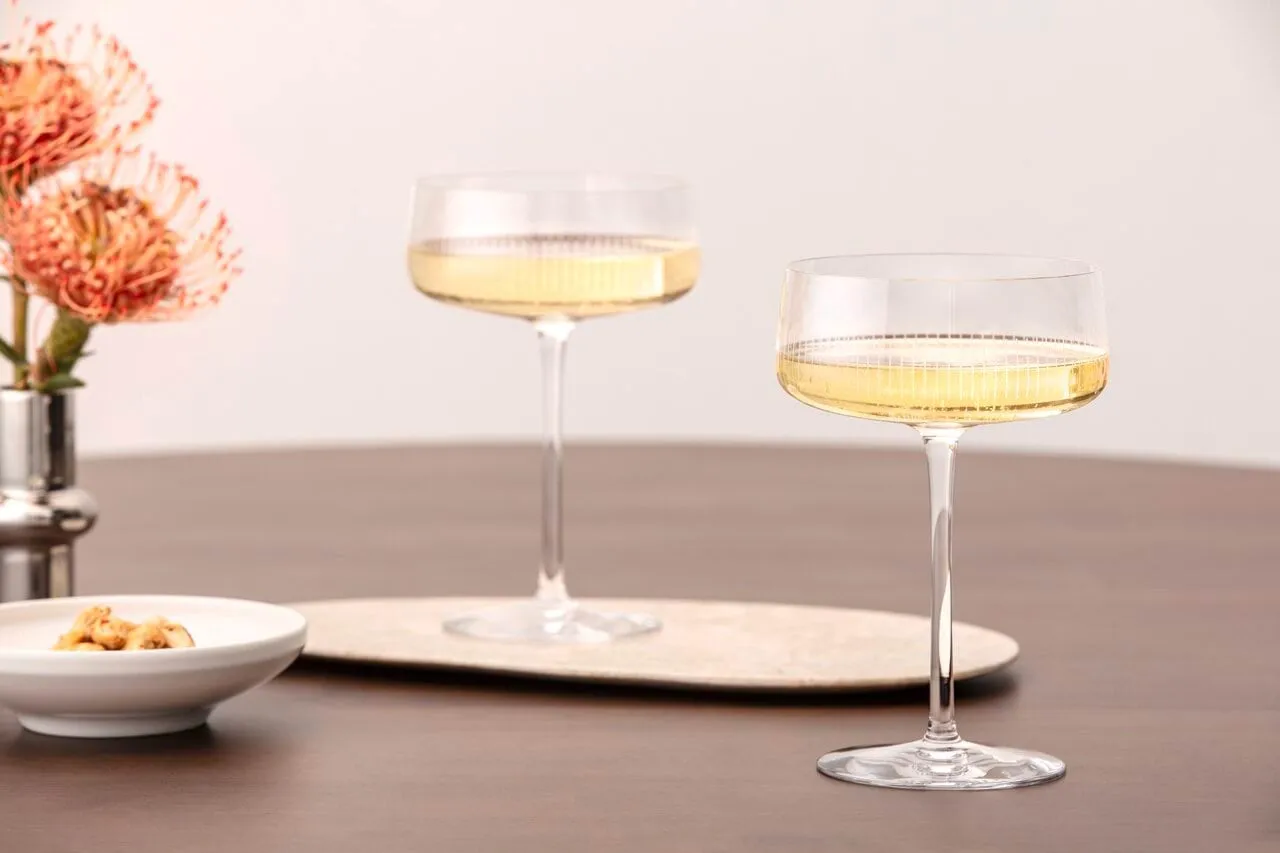 Afina taça coupe de champanhe, Transparente, 12 cl, pack de 4 Villeroy & Boch
