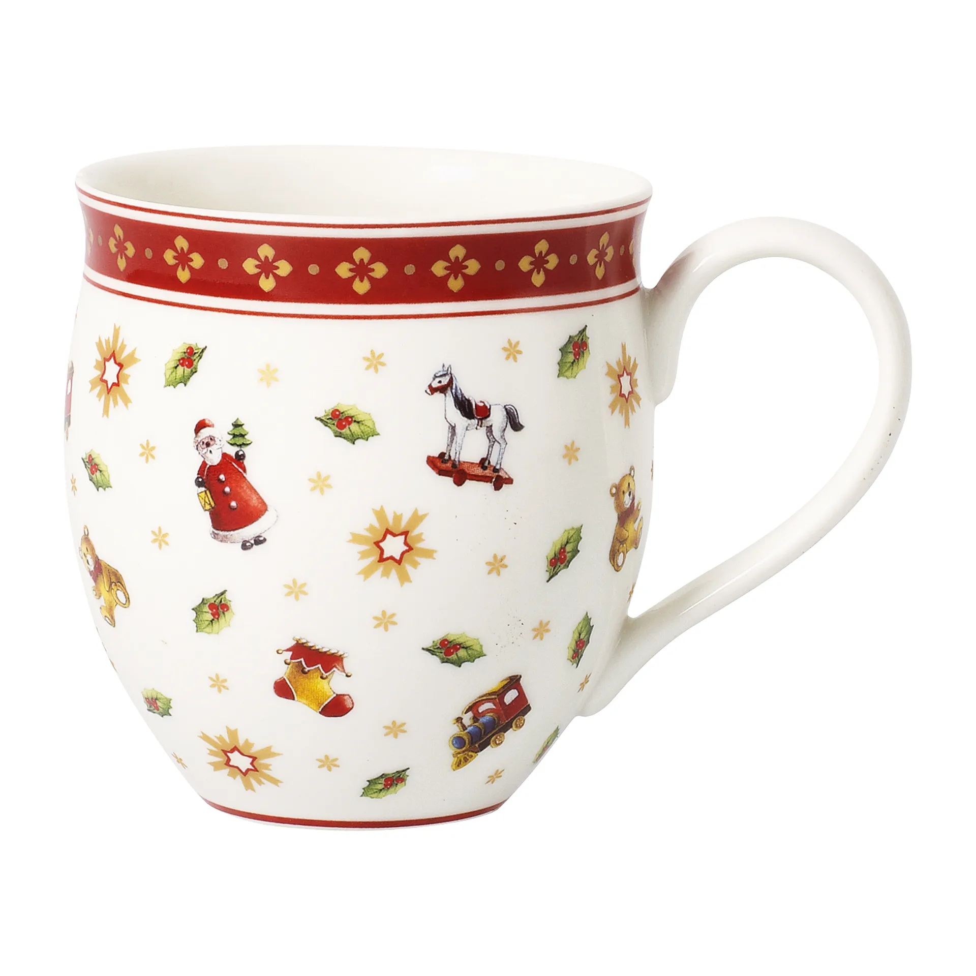 Caneca Toy's Delight 44 cl, Branco-vermelho Villeroy & Boch