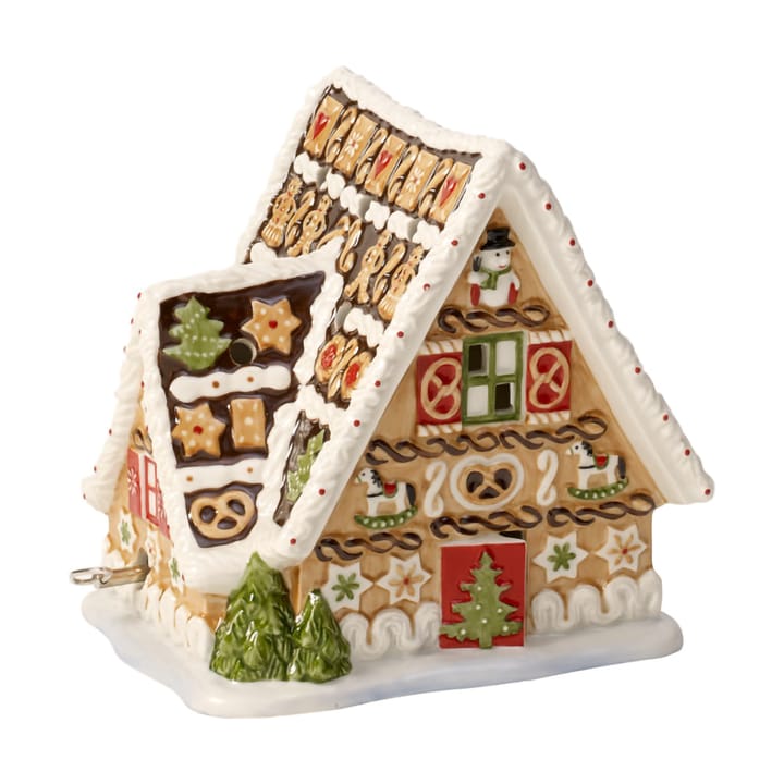 Casa de gengibre Christmas Toys com caixa de música  - Biege - Villeroy & Boch