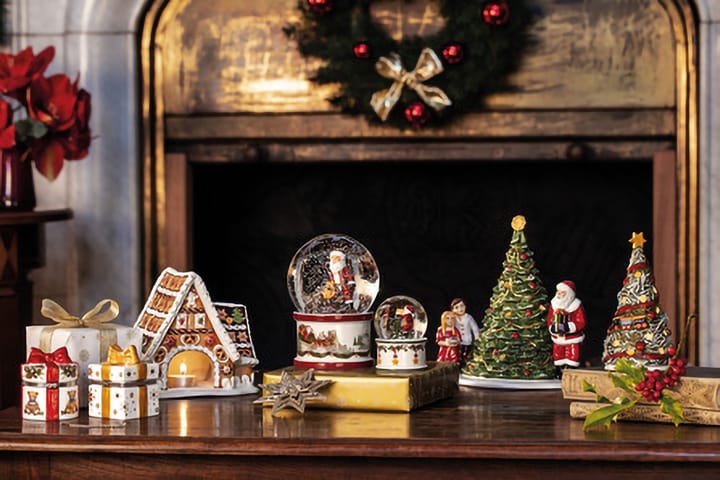 Casa de gengibre Christmas Toys com caixa de música , Biege Villeroy & Boch