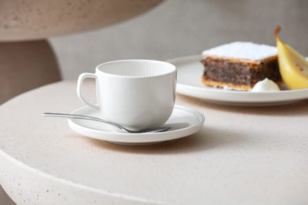 Chávena Afina com pires, White Villeroy & Boch