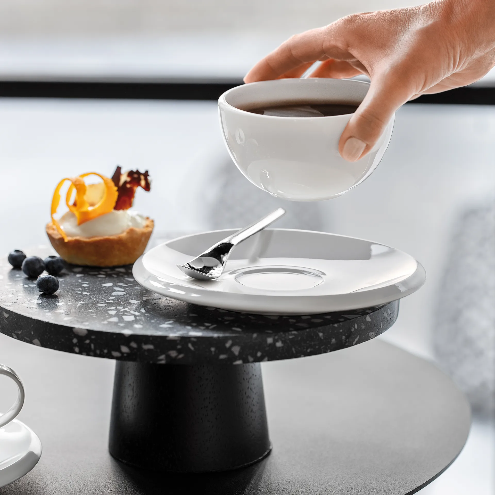 Chávena de café NewMoon 29 cl, branco Villeroy & Boch