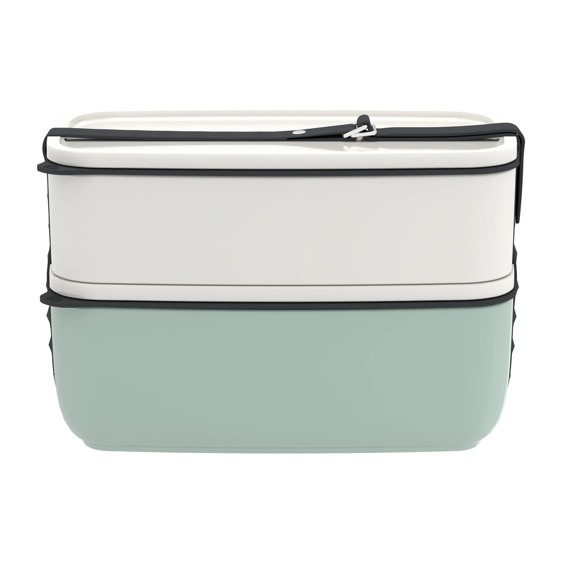 Conjunto de recipientes para comida retangulares To Go & To Stay , Verde-branco Villeroy & Boch