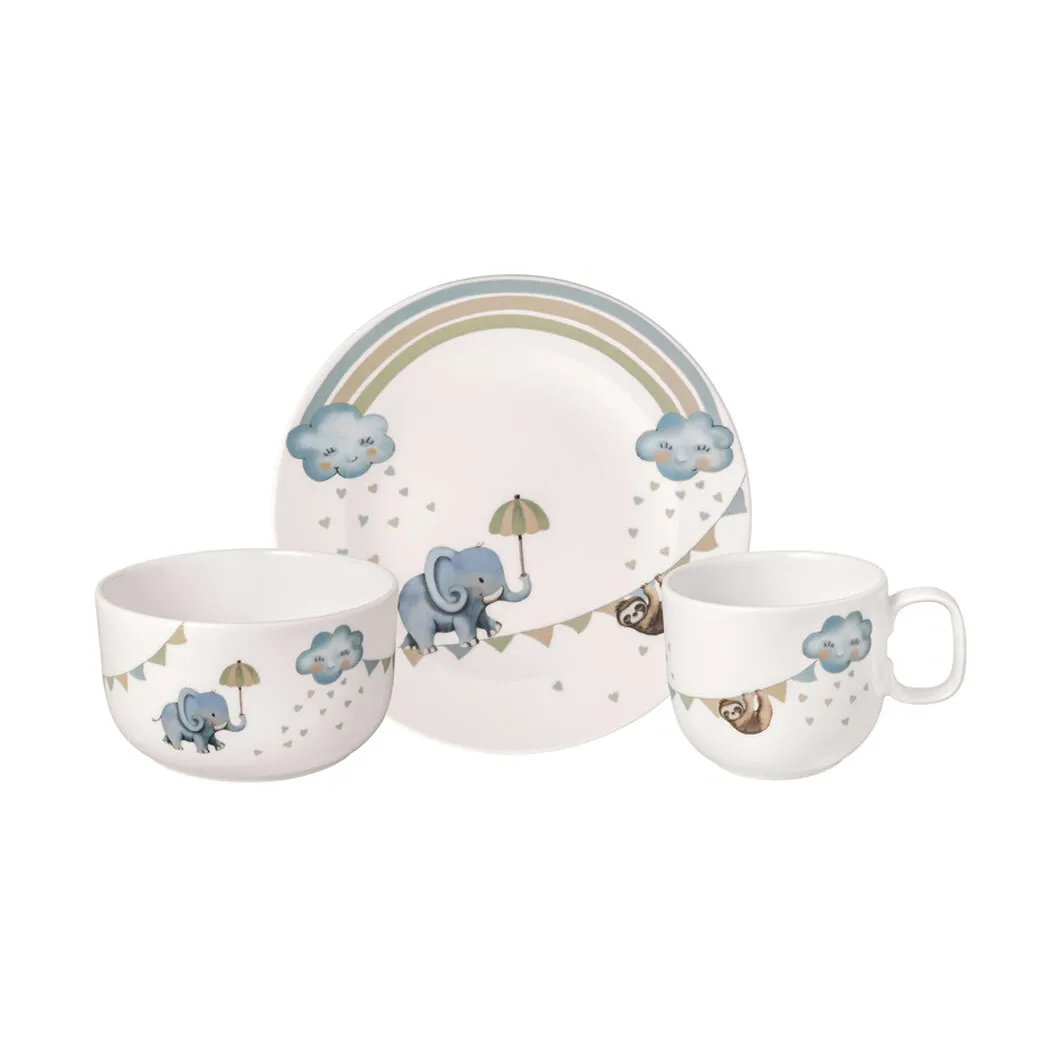 Conjunto infantil Walk like an Elephant, 3 peças Villeroy & Boch