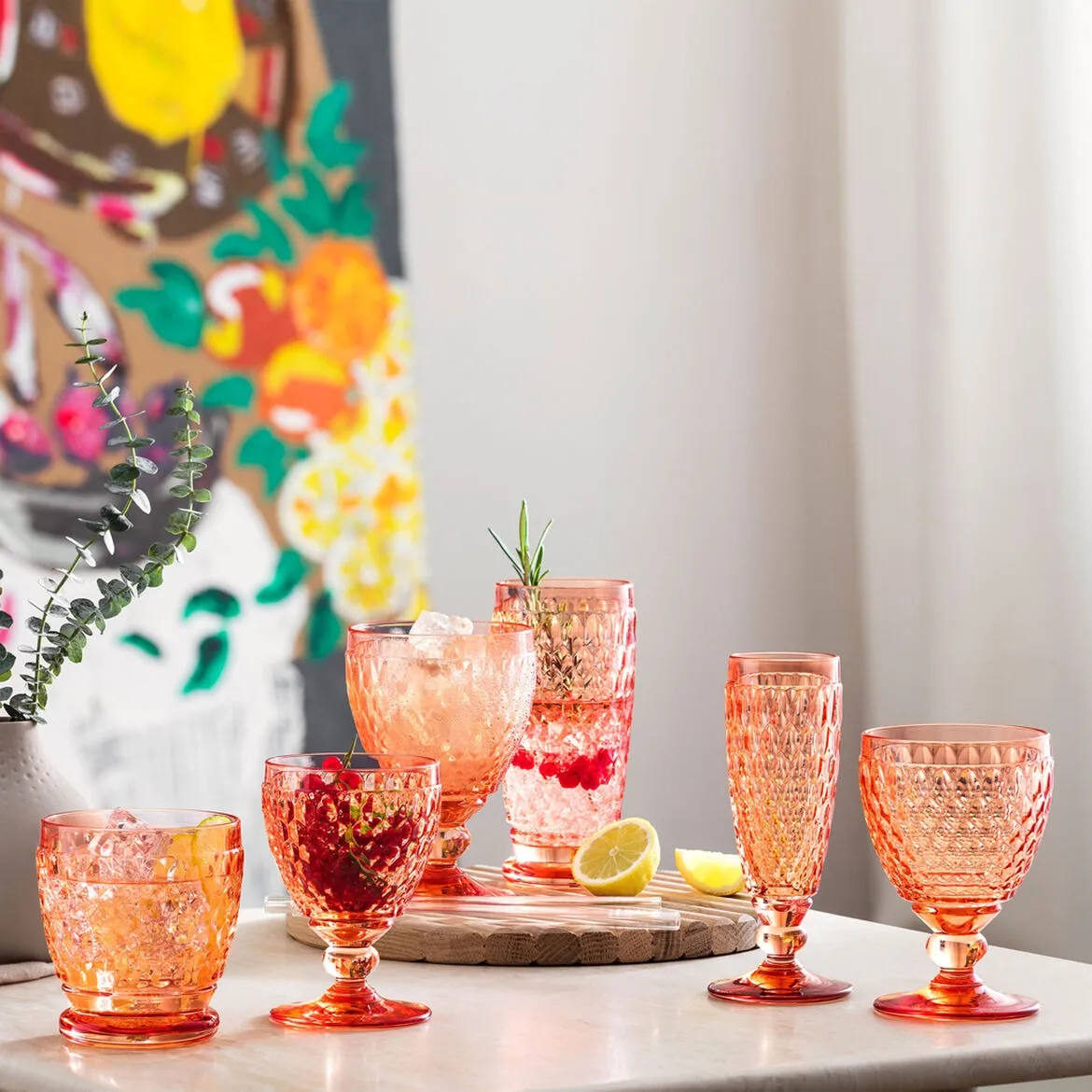 Copo Boston sobre pé 25 cl, Apricot Villeroy & Boch