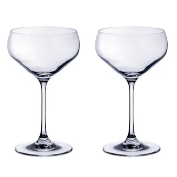Copo de champanhe kupat Purismo, 2 un. - Clear - Villeroy & Boch