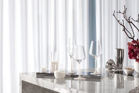 Copo de vinho branco Manufacture Rock 38 cl, 4 un., Transparente-branco Villeroy & Boch