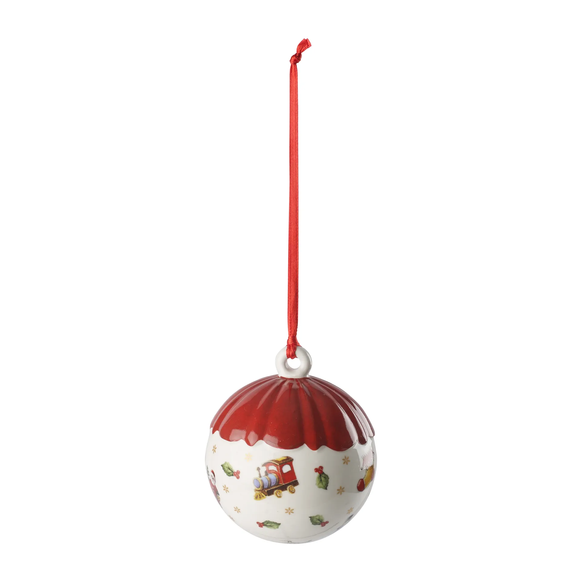 Enfeite de Natal Toy's Delight Decoration Ø6 cm, Branco-vermelho Villeroy & Boch