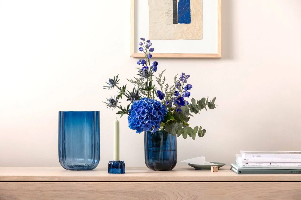 Fleur castiçal 2 em 1, Bleu, Ø6,3 cm Villeroy & Boch