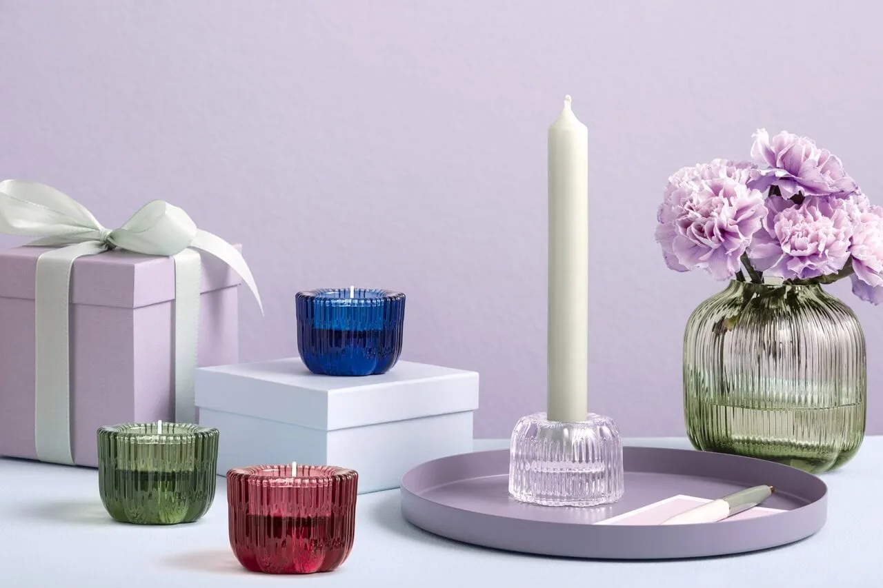 Fleur castiçal 2 em 1, Cassis, Ø6,3 cm Villeroy & Boch