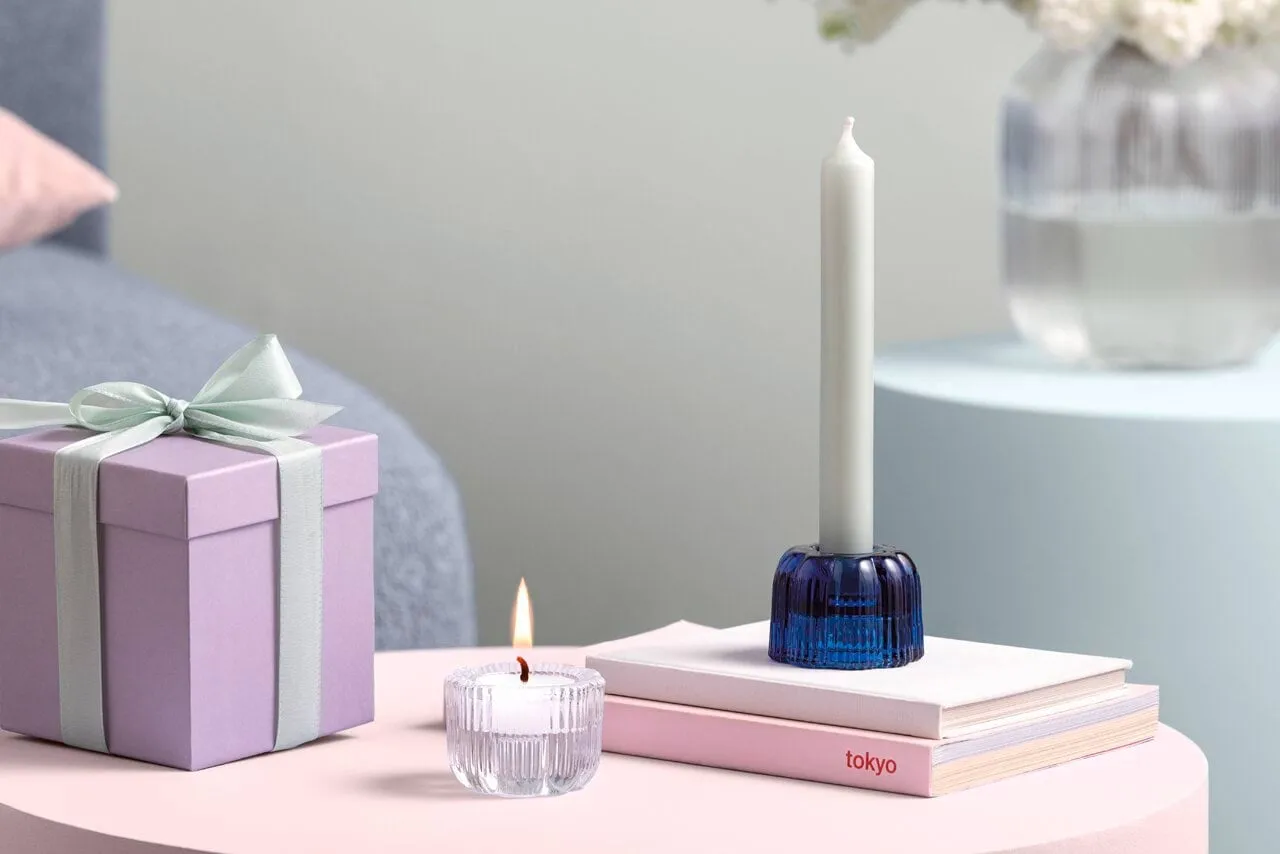 Fleur castiçal 2 em 1, Transparente, Ø6,3 cm Villeroy & Boch