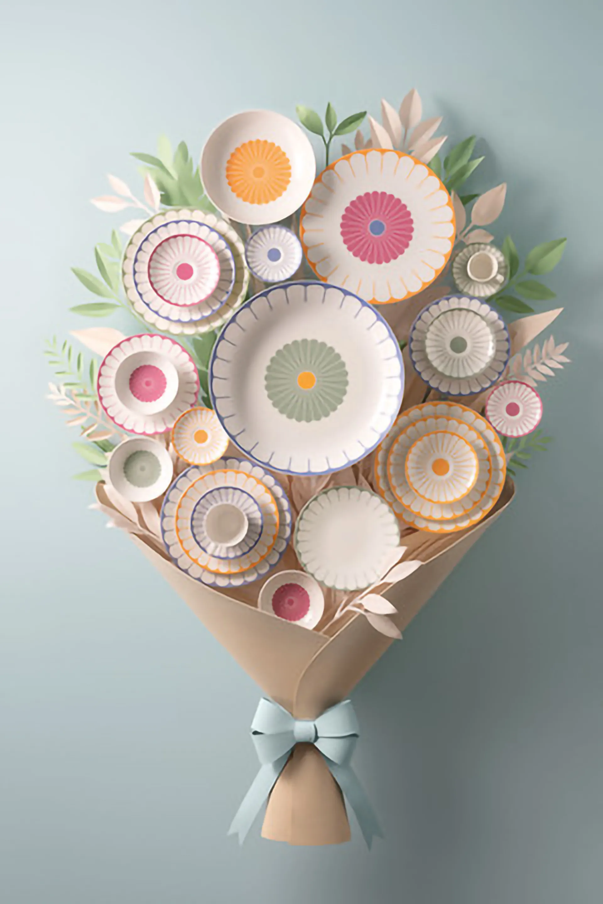 Fleur chávena de café 16 cl, Branco-verde Villeroy & Boch