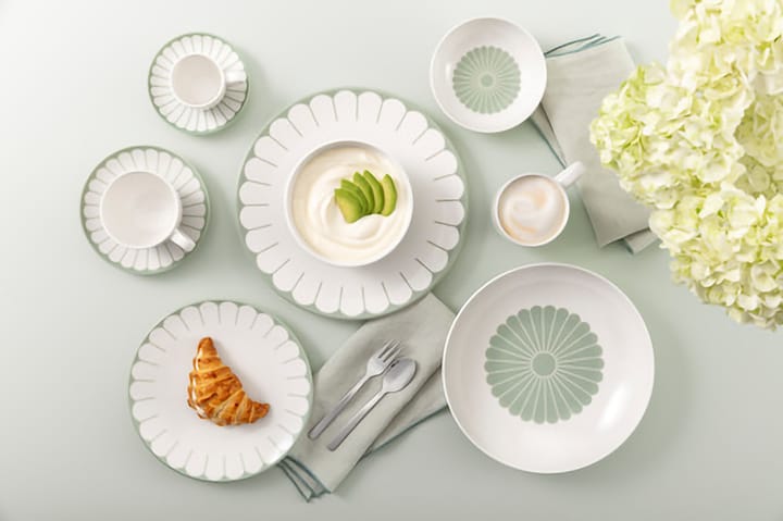 Fleur prato de massa Ø24 cm, Branco-verde Villeroy & Boch