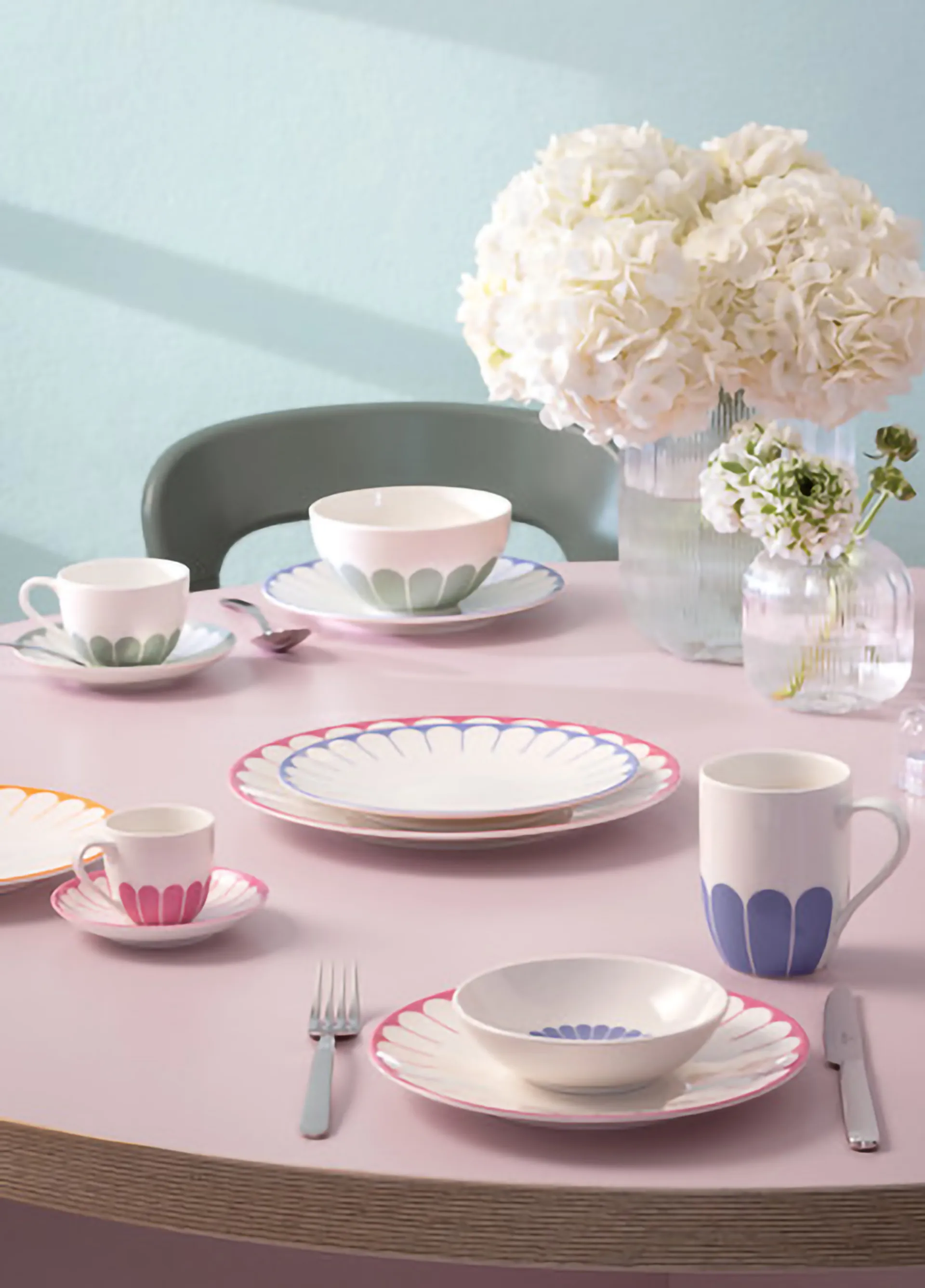Fleur tigela de pequeno-almoço  43 cl, Branco-verde Villeroy & Boch