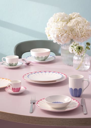 Fleur tigela de pequeno-almoço  43 cl - Branco-verde - Villeroy & Boch