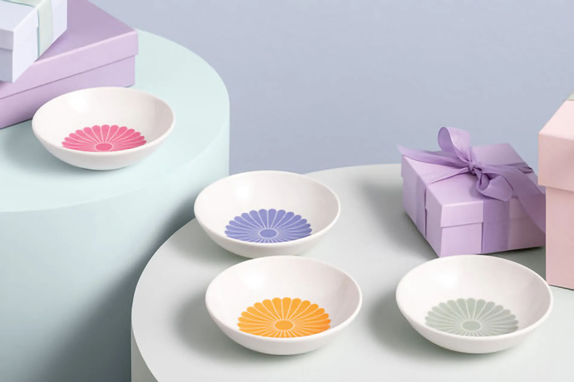 Fleur tigela de sobremesa Ø13,2 cm, Branco-verde Villeroy & Boch