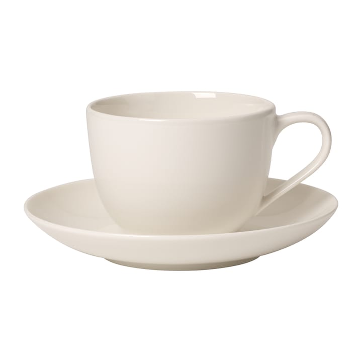 For Me coffee xícara com pires - Branco - Villeroy & Boch