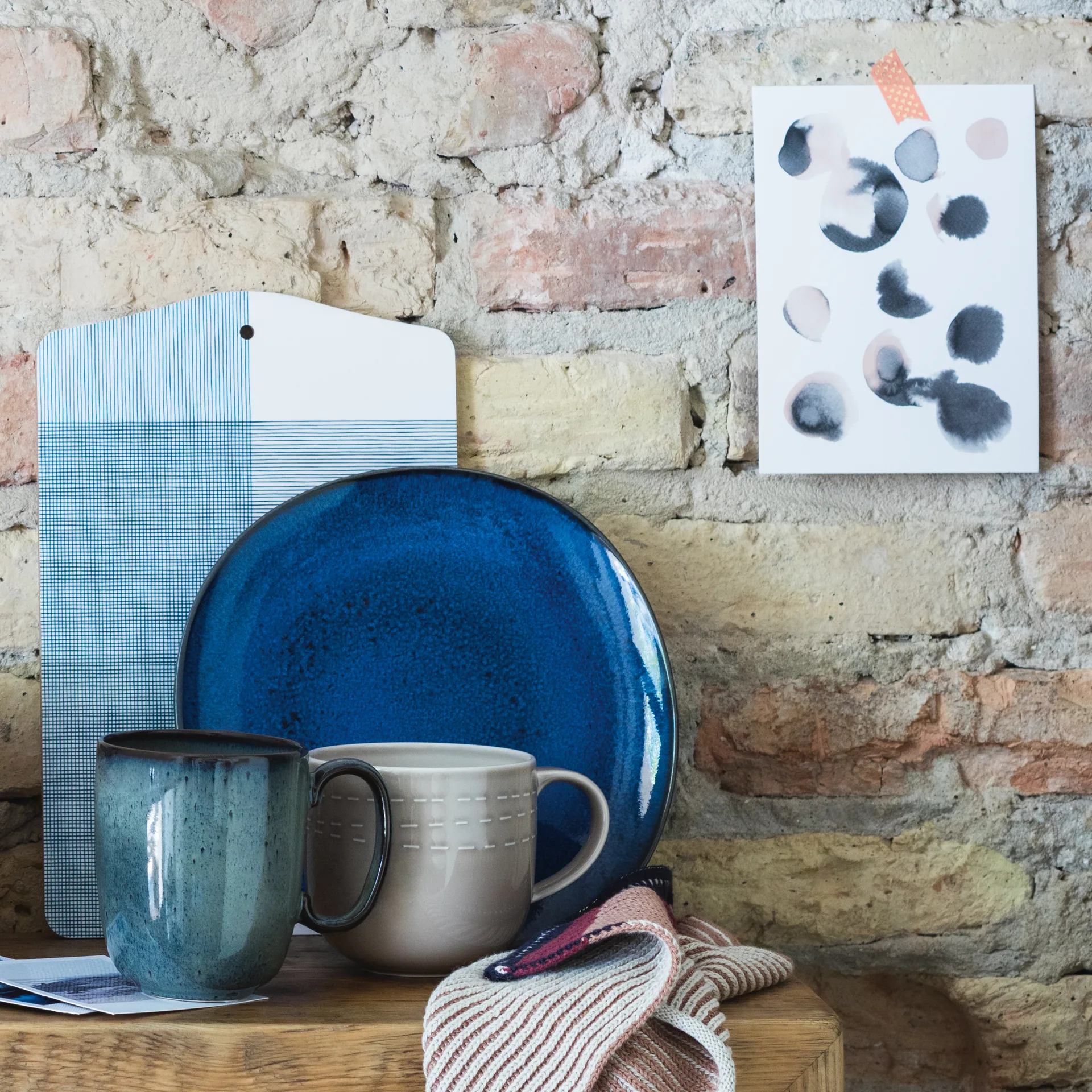 Lave prato Ø23 cm, Lave bleu (azul) Villeroy & Boch