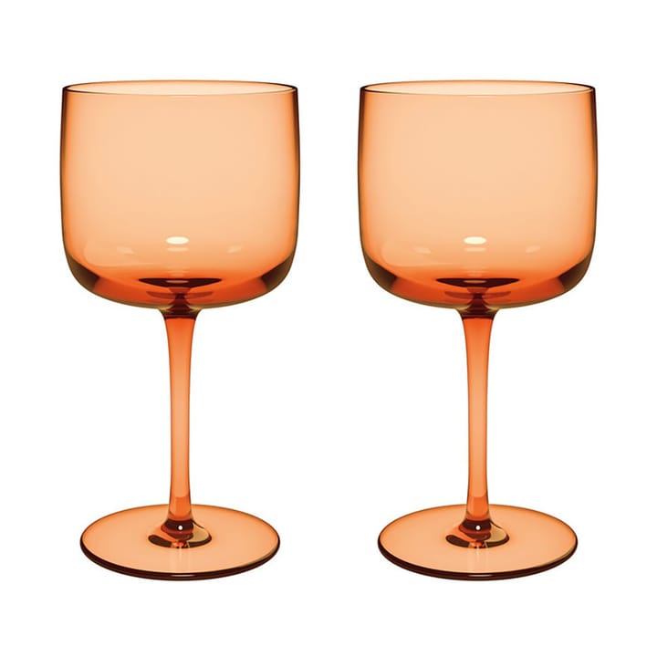 Like taça de vinho 27 cl 2 un. - Apricot - Villeroy & Boch