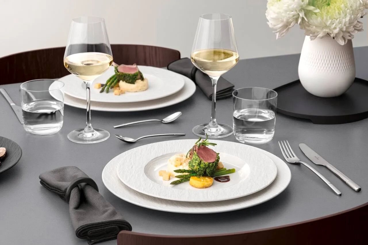 Manufacture Ice prato, Branco, Ø27,1 cm Villeroy & Boch