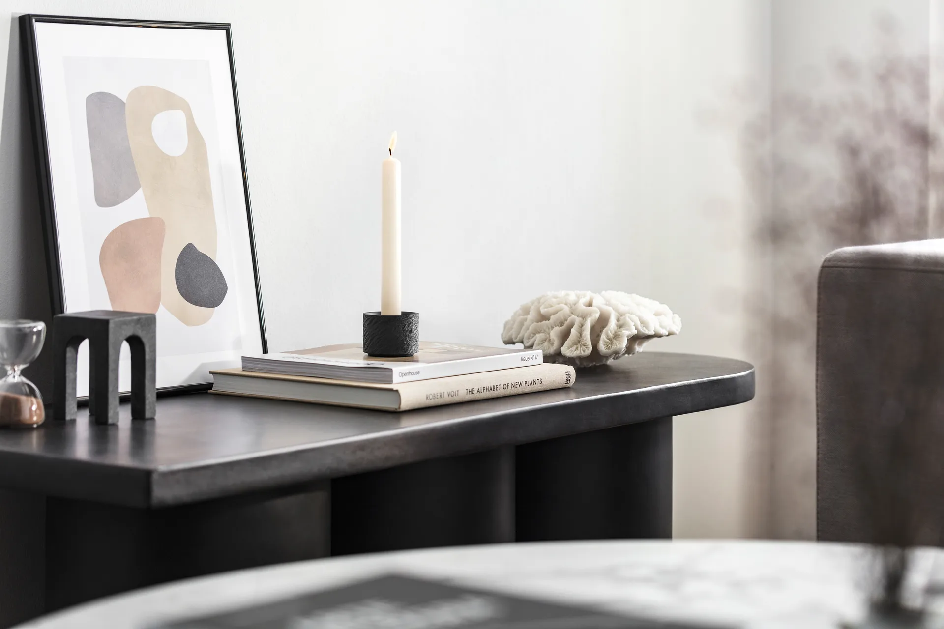 Manufacture Rock Home castiçal 4.8 cm, Preto Villeroy & Boch