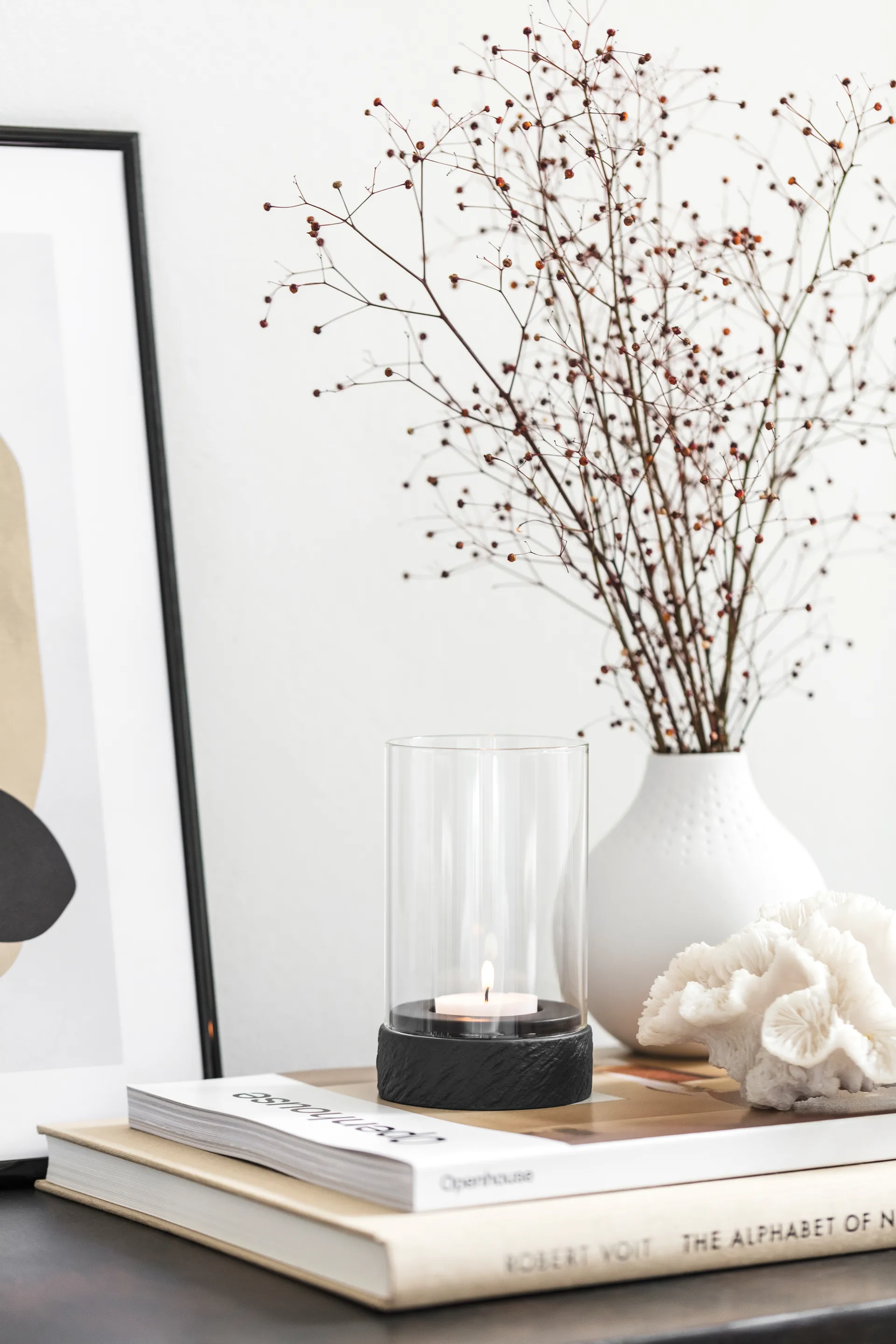 Manufacture Rock Home Hurricane lanterna S, Preto Villeroy & Boch