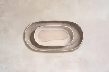 Perlemor Sand prato de servir - Bege, 34x20 cm - Villeroy & Boch
