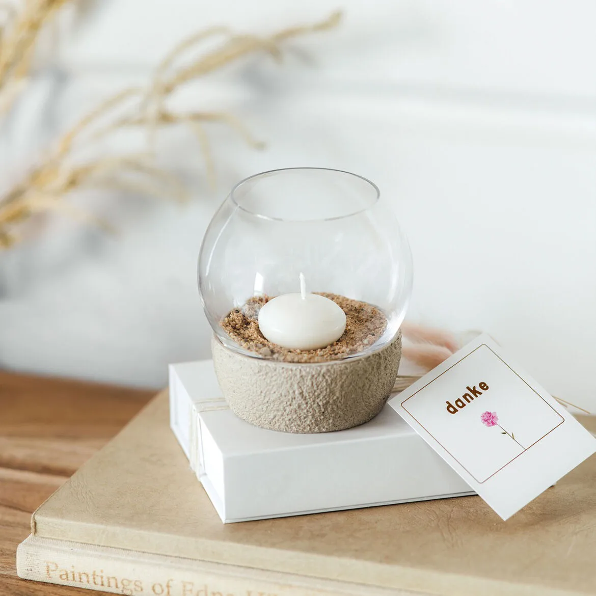 Porta-velas Perlemor Ø11 cm, Beige Villeroy & Boch