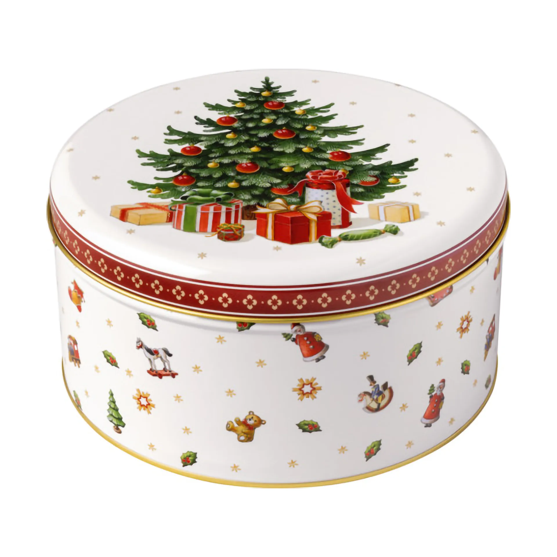 Pote para biscoitos Winter Collage Accessories, 3-unid., Branco Villeroy & Boch
