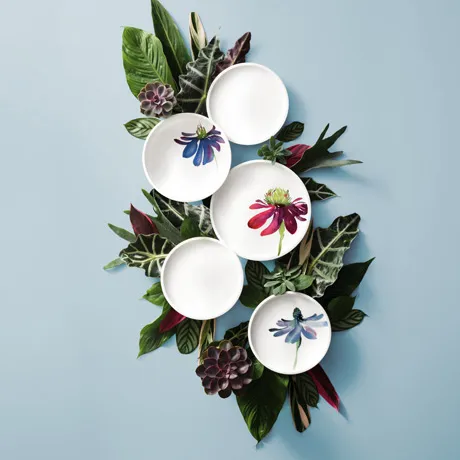 Prato Artesano Flower Art Ø 22 cm, Branco Villeroy & Boch